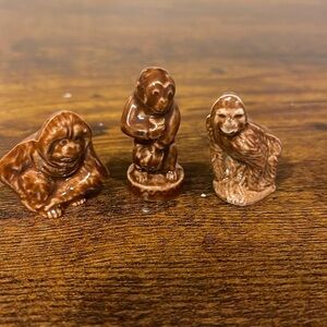 Wade set of 3 monkeys